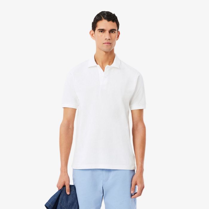 Εικόνα της Ανδρική Embroidery Detail Petit Pique Polo Μπλούζα Classic Fit
