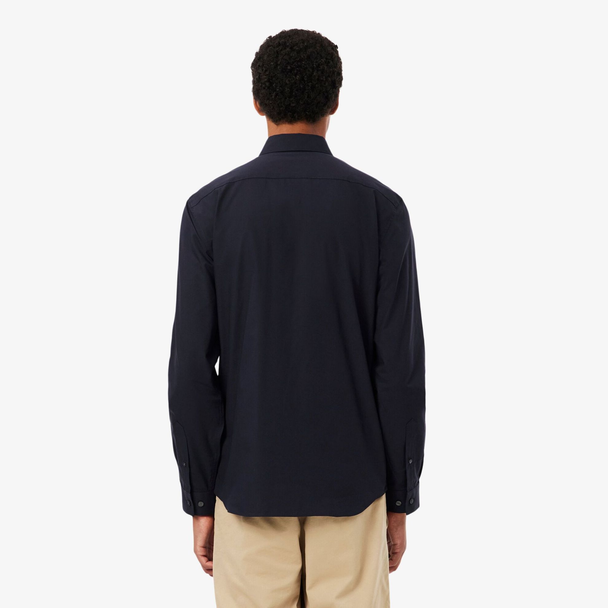 Εικόνα της Ανδρικό Stretch Poplin Πουκάμισο Slim Fit