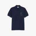 Ανδρική Printed Piqué Polo Μπλούζα Classic Fit