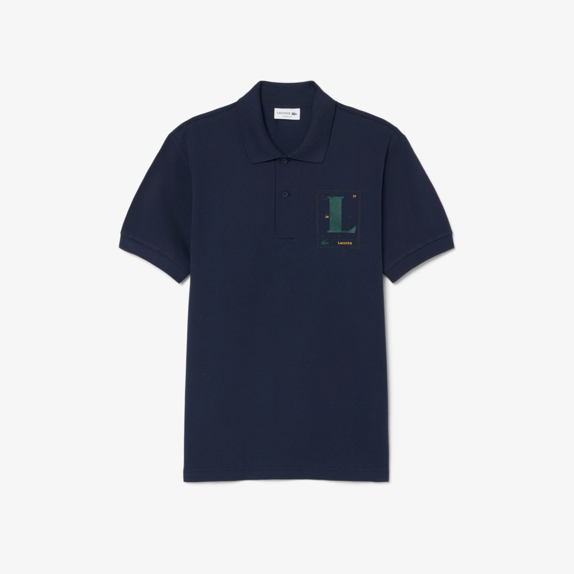 Εικόνα της Ανδρική Printed Piqué Polo Μπλούζα Classic Fit