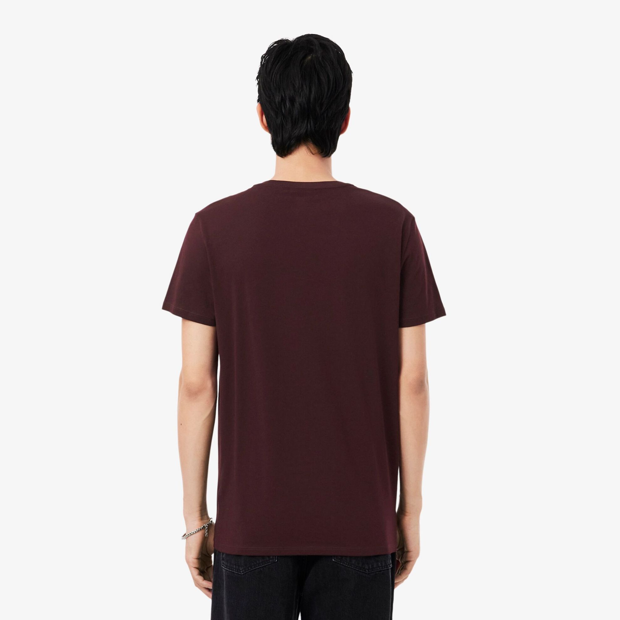 Εικόνα της Ανδρικό T-shirt Pima Cotton Jersey με Λαιμόκοψη