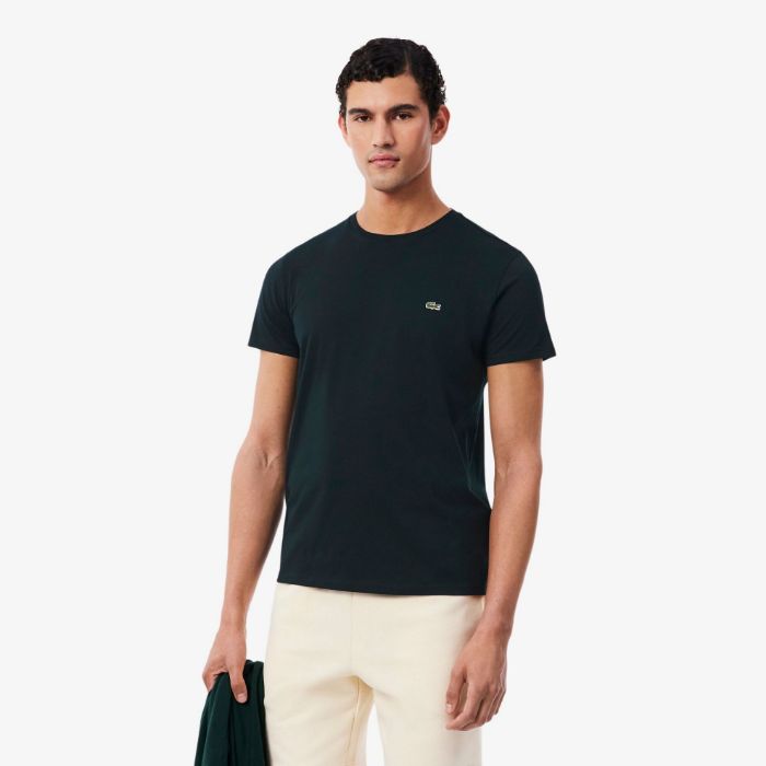 Εικόνα της Ανδρικό T-shirt Pima Cotton Jersey με Λαιμόκοψη